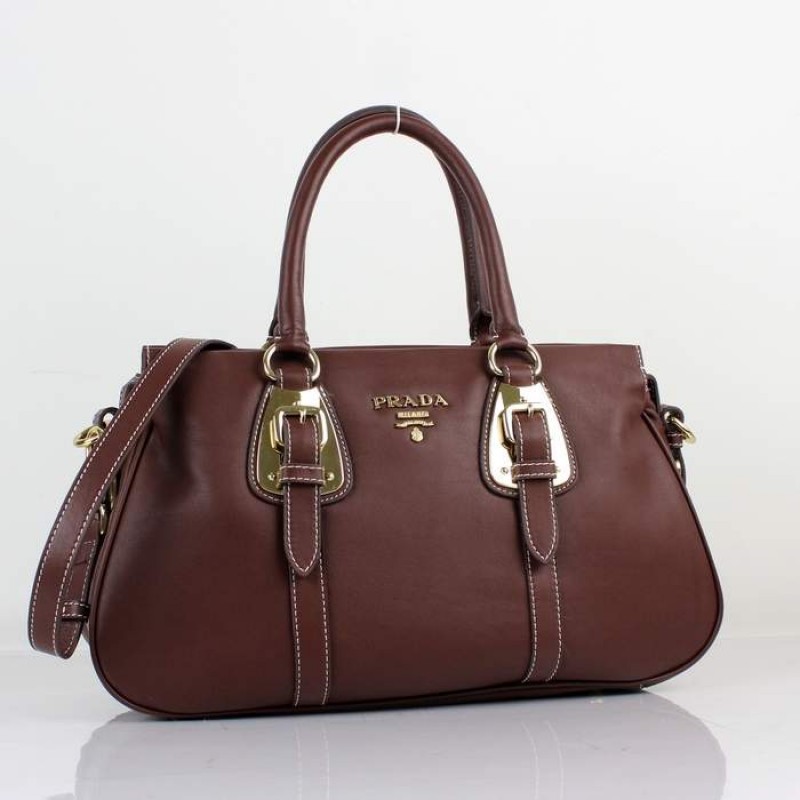 PR8212-3 BN8212 Vintage Leather Tote Brown