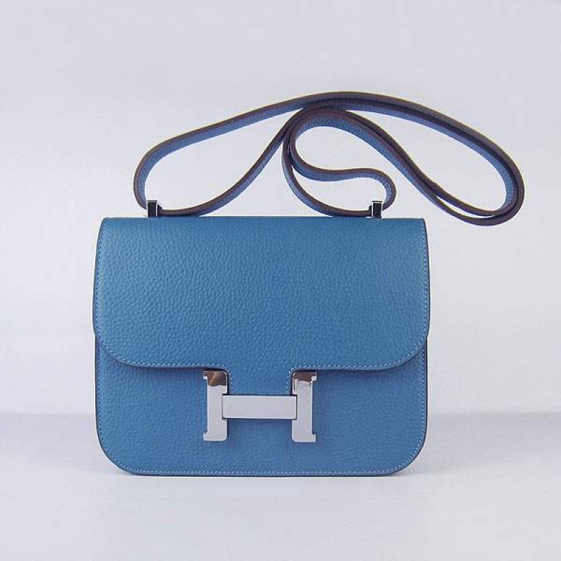 HE-CON22-1005 Constance 22-5cm Mid Blue - Togo Standard