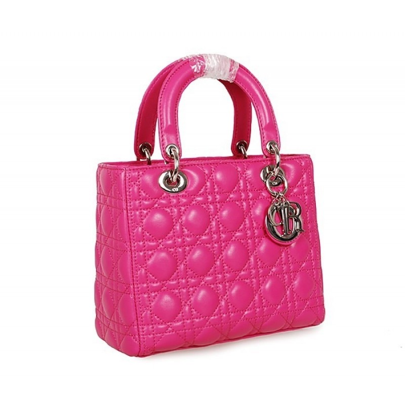 CD-LD25-102 Lady Dior 25mm lambskin Peach