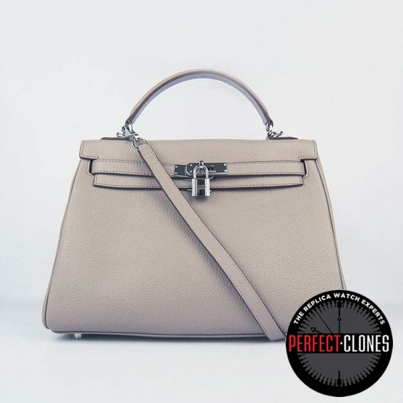 HE-K32-1005 Kelly 32cm Grey - Togo Standard