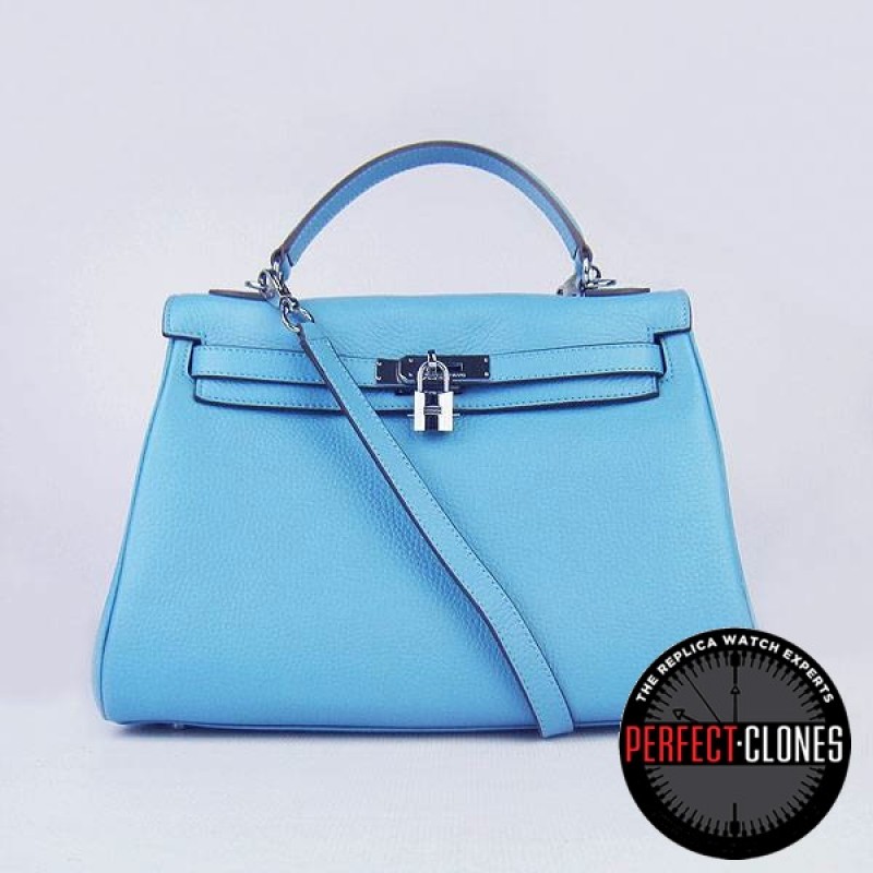 HE-K32-1007 Kelly 32cm Light Blue- Togo Standard