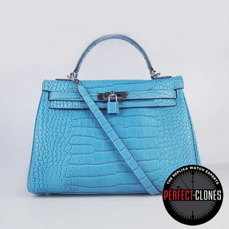 HE-K32-1049 Kelly 32cm Mid Blue - Gator