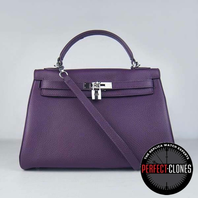 HE-K32-1013 Kelly 32cm Purple - Togo Standard