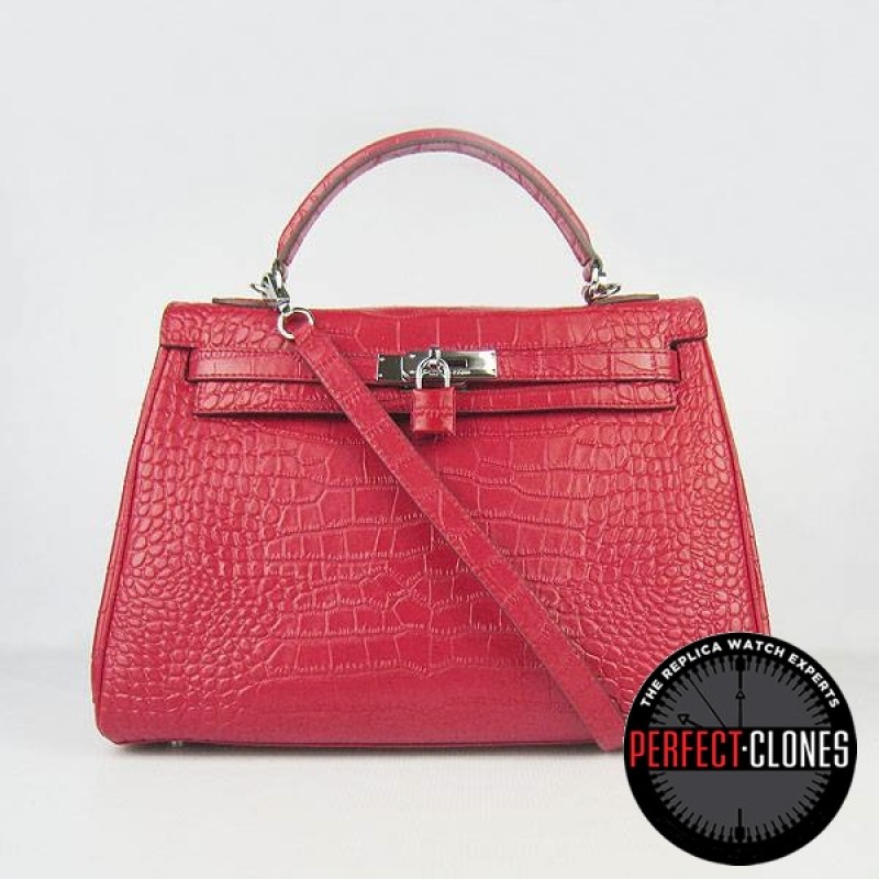 HE-K32-1054 Kelly 32cm Red - Gator