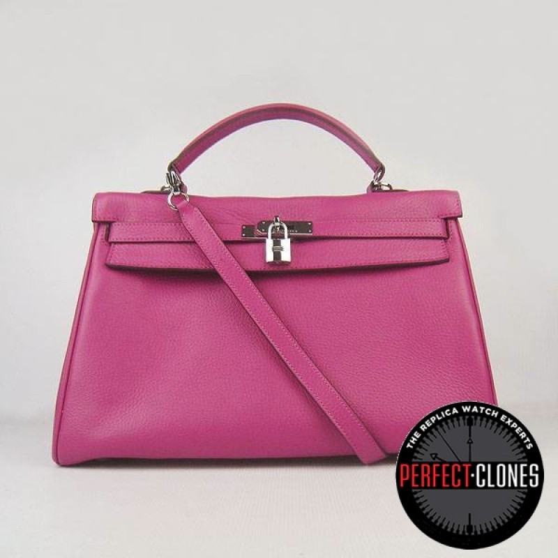 HE-K35-1012 Kelly 35cm Peach Red - Togo Standard