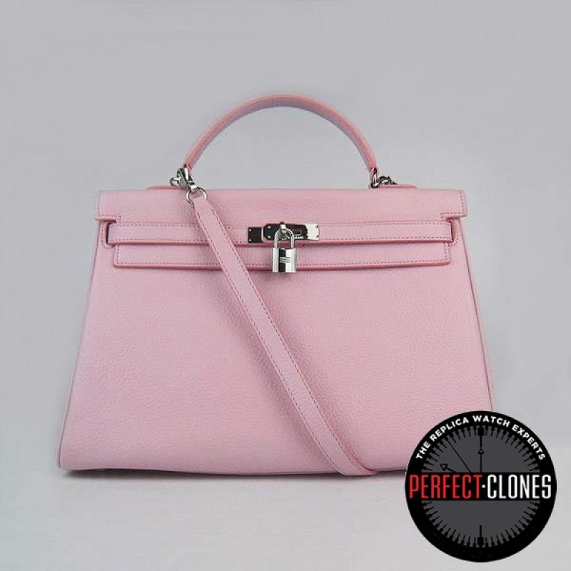 HE-K35-1013 Kelly 35cm Pink - Togo Standard