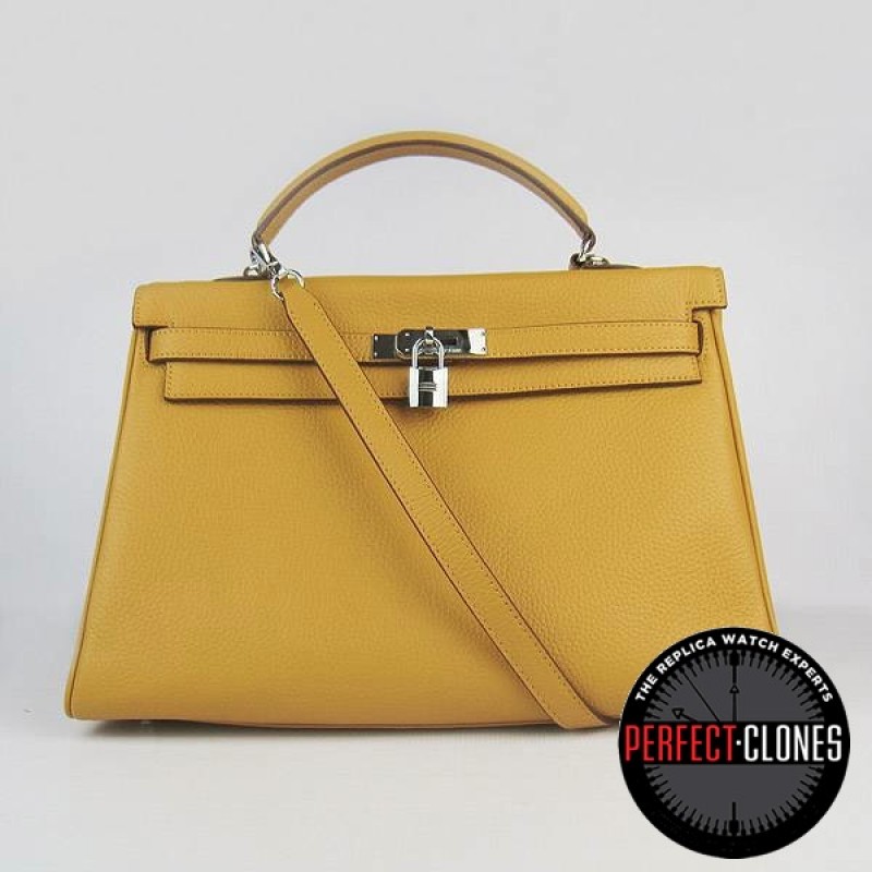 HE-K35-1017 Kelly 35cm Yellow - Togo Standard