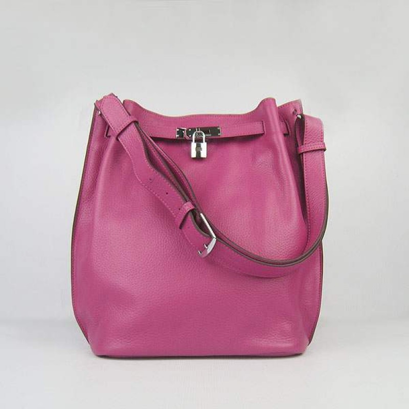 HE-SK24-12 So Kelly H2804 24cm Peach Red - Togo Standard