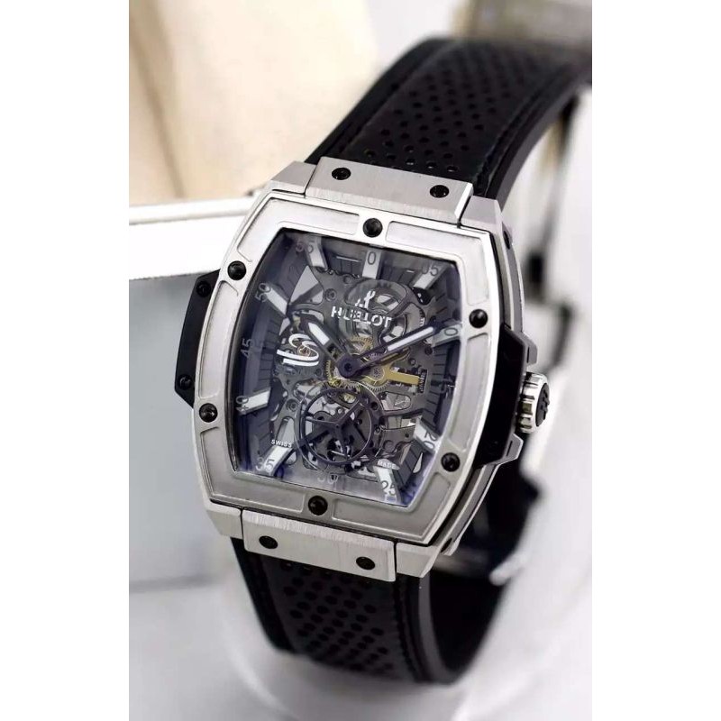 W-HUB-SP-1001 Spirit of Big Bang SS/RU Black Jap Quartz