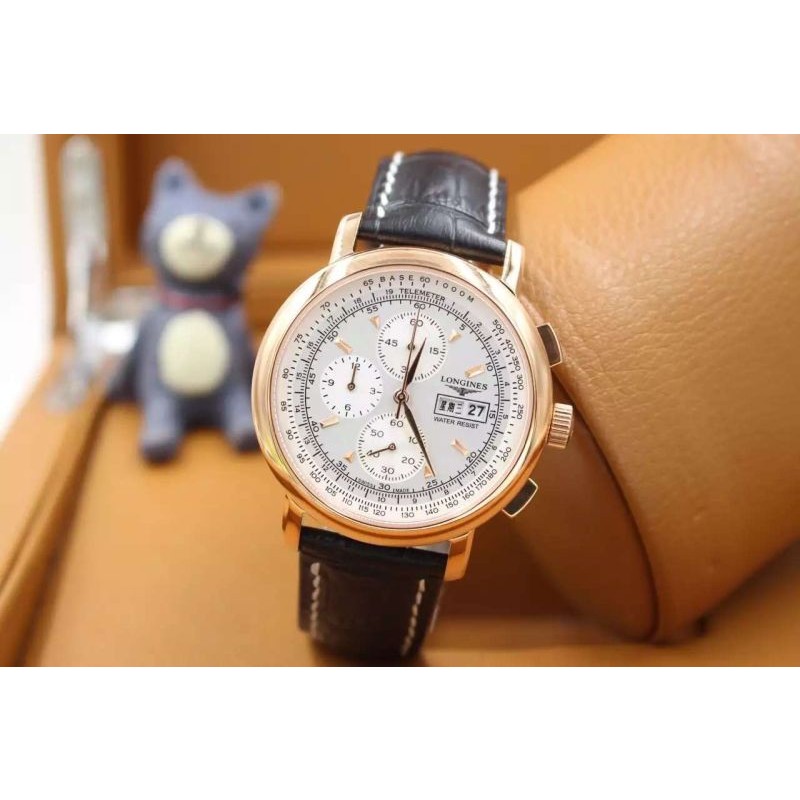 W-LG-1011 Master Chrono RG/LE Japan OS 2Quartz