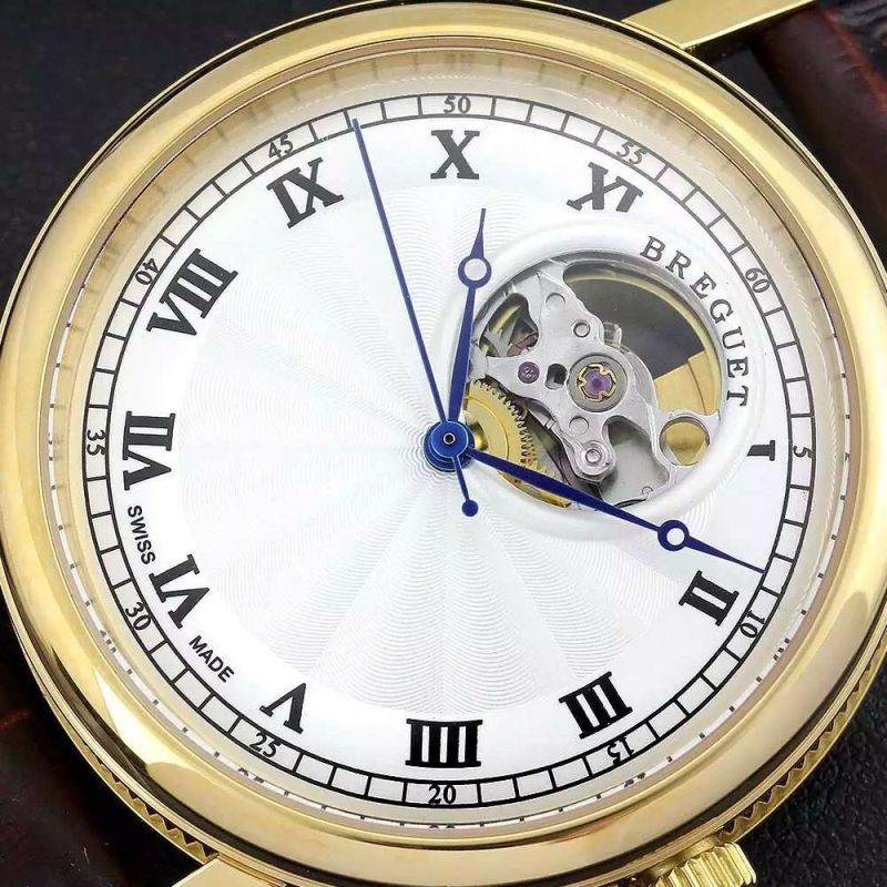 W-BR-1003 Classic Tourbillon YG/LE White/Black A-2824