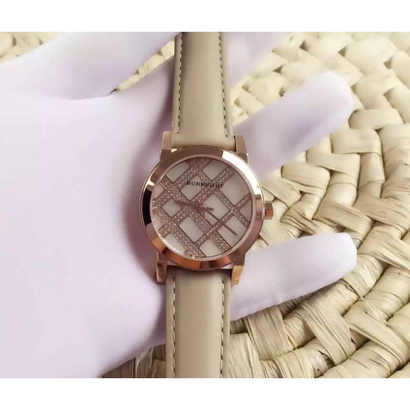 W-BUR-1003 BU 9135 RG/LE Swiss Ronde Quartz
