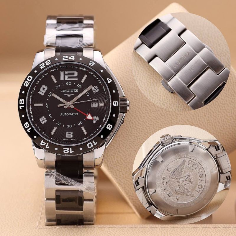 W-LG-HDR-102 Hydroconquest GMT SS/CER/SS Jap 9015