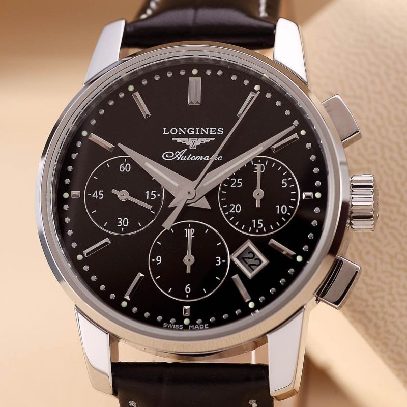 W-LG-022 Master Chrono SS/LE Black Asia 7750