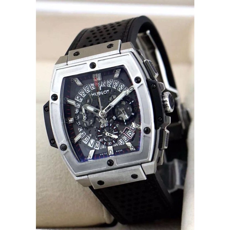 W-HUB-SP-1011 Spirit of Big Bang SS/RU Black Jap Quartz