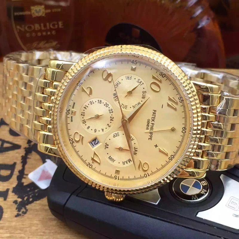 W-PP-CC-113 Calender Complications YG/YG Gold Miyota 9100