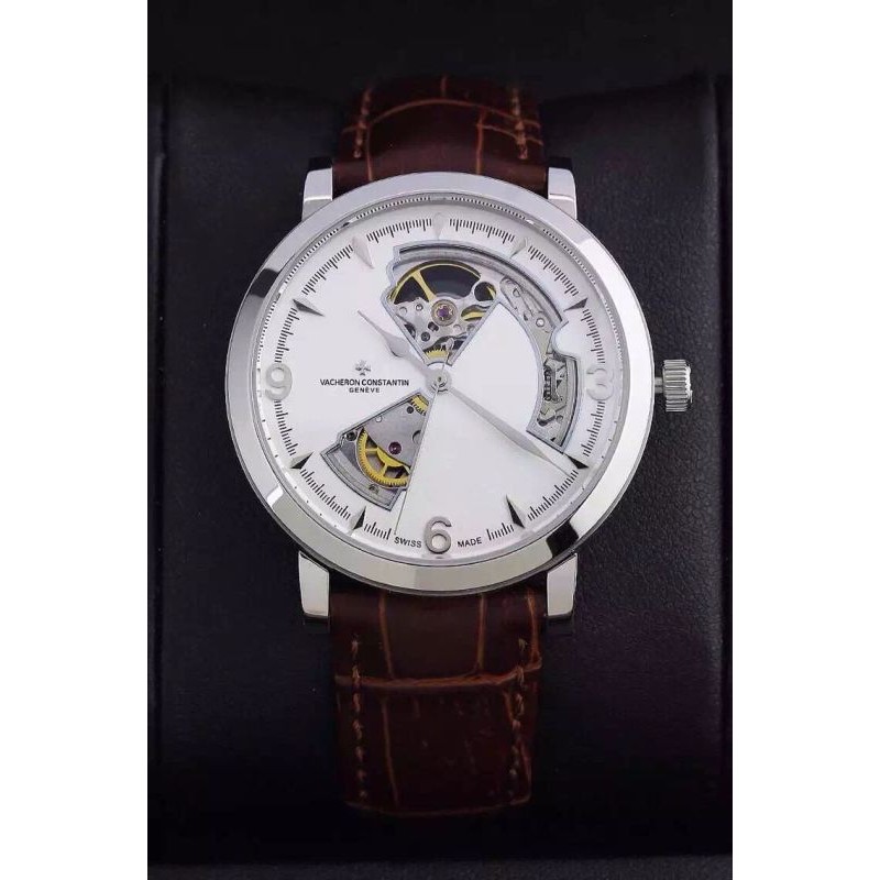 VC00521 Matte Automatic SS/LE White Asian Eta 2824