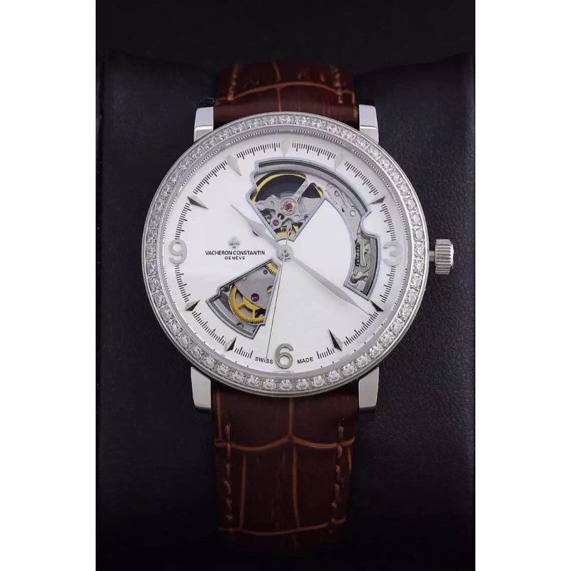VC00521D Matte Automatic SS/LE White Asian Eta 2824