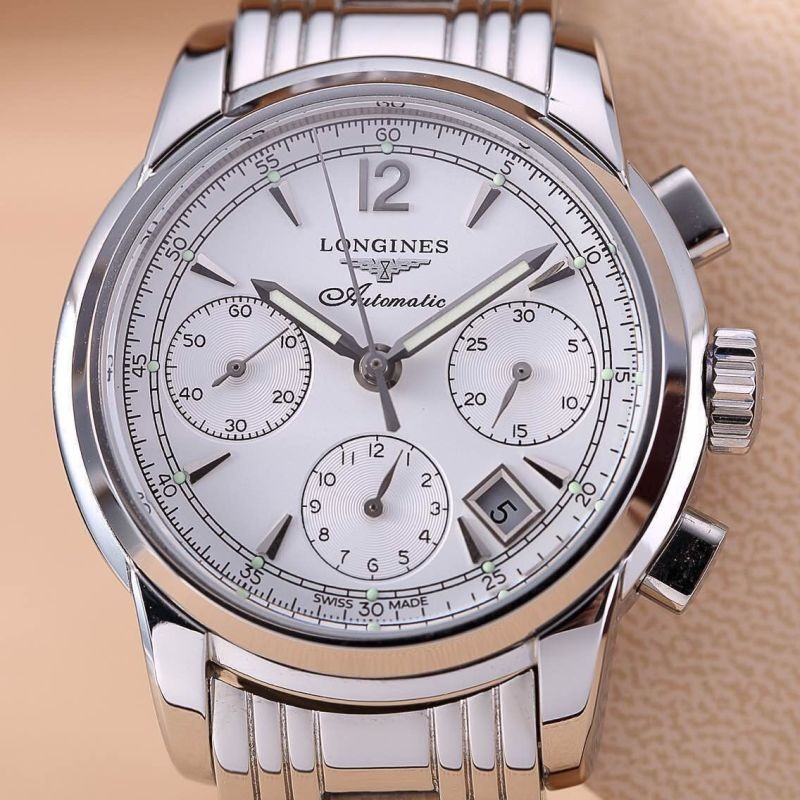 LG00123 Master Chrono SS/SS White Asia 7750