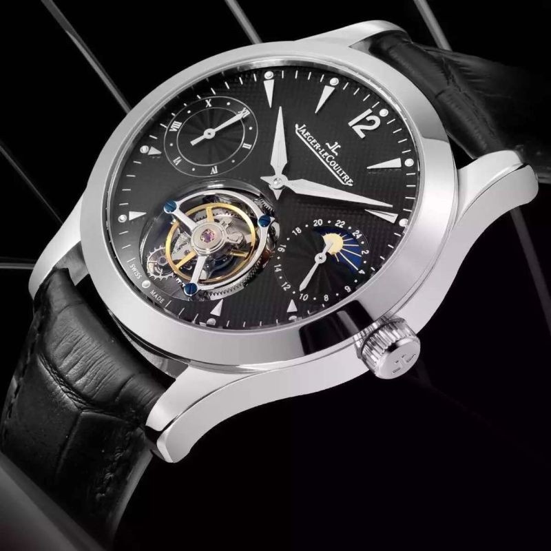 JL00802 Master Moonphase Tourbillon SS/LE Black Flying Tourbill