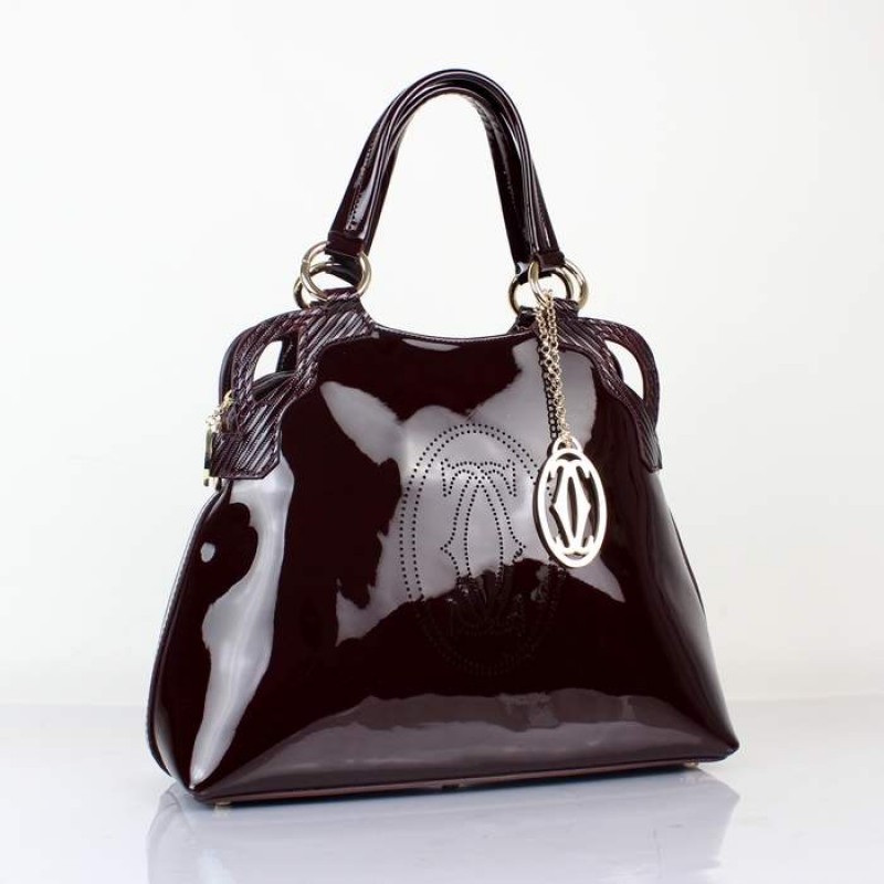 CAR-CM-03 Marcello De Bag 1000926 - Burgundy Patent