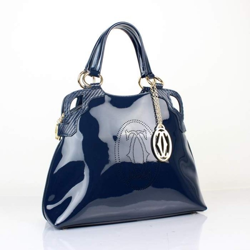 CAR-CM-02 Marcello De Bag 1000926 - Blue Patent