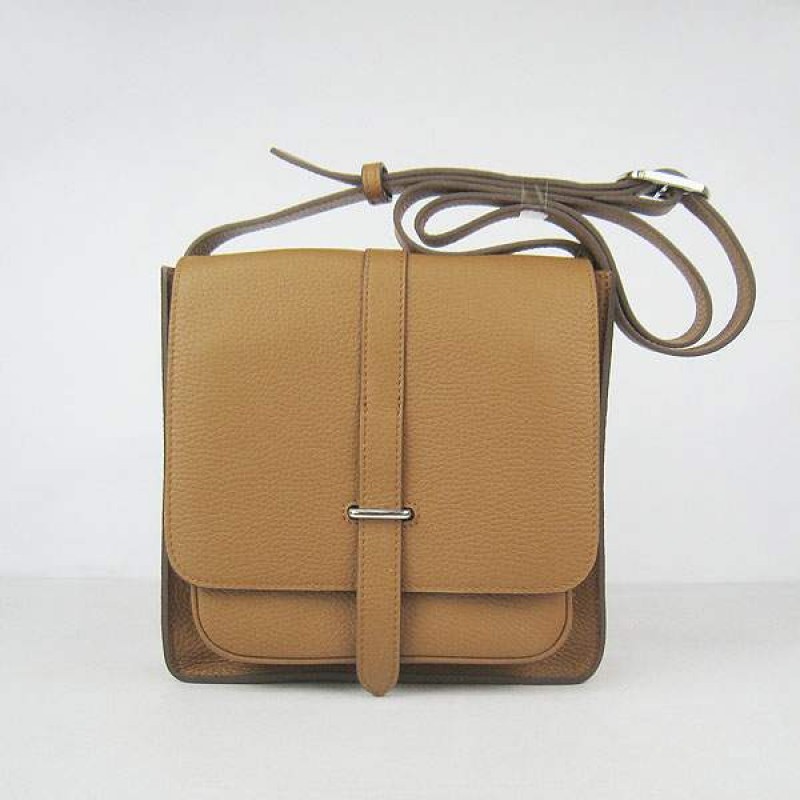 HE-ST22-05 H2811 Steve Messenger Small Light Brown - Togo Standa