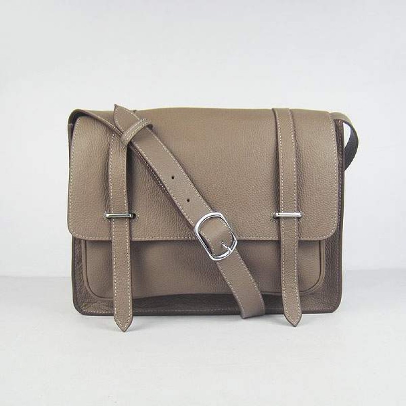 HE-ST32-04 H281Steve Messenger Mid Khaki - Togo Standard