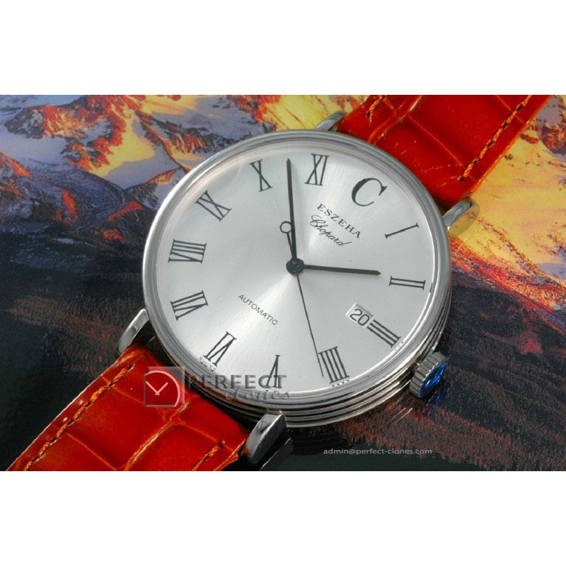 CP10052 Eszeha SS Silver Swiss Eta 2824-2