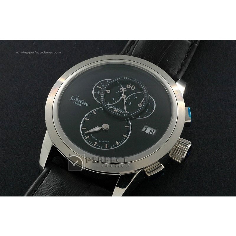 GL10005 Panaomatic Chrono SS Black