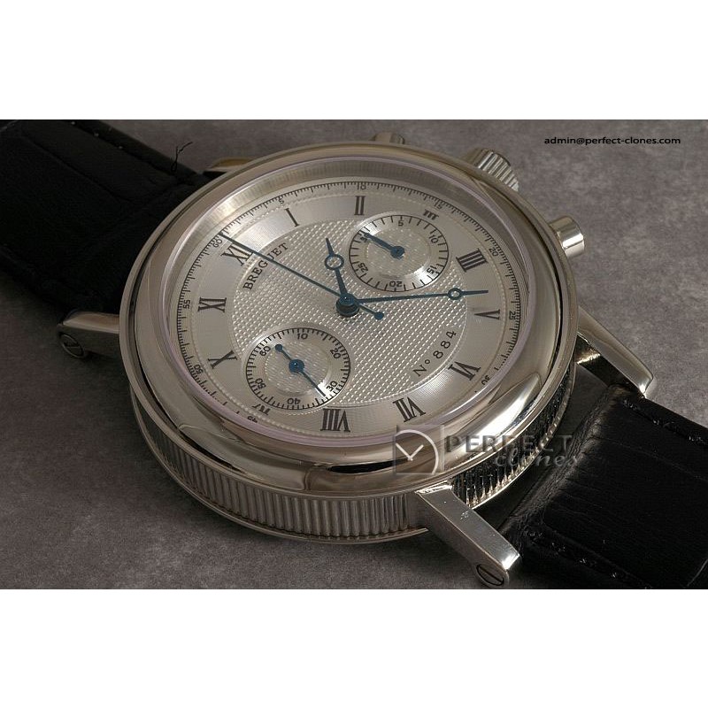 BR10014 Classique Chronograph SS Silver Manual Working Chronos