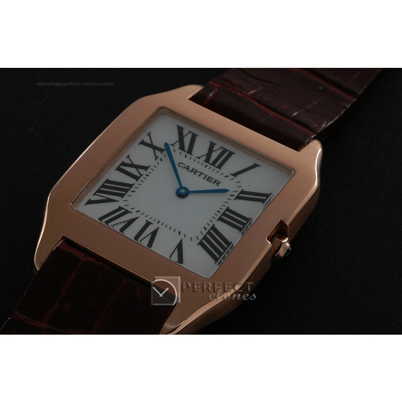 CARDU10001 Dumont Men Rose Gold Quartz