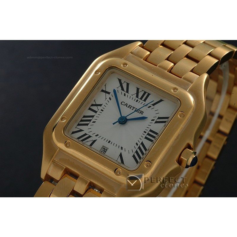 CARPT10002 Pantree Men Full Gold Quartz