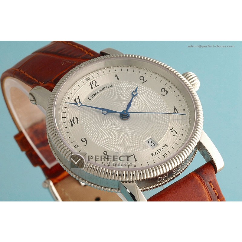 CS10006 Kairos SS White Swiss Eta 2824