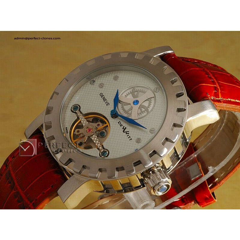 DW10001 New Emotion Tourbillon SS White