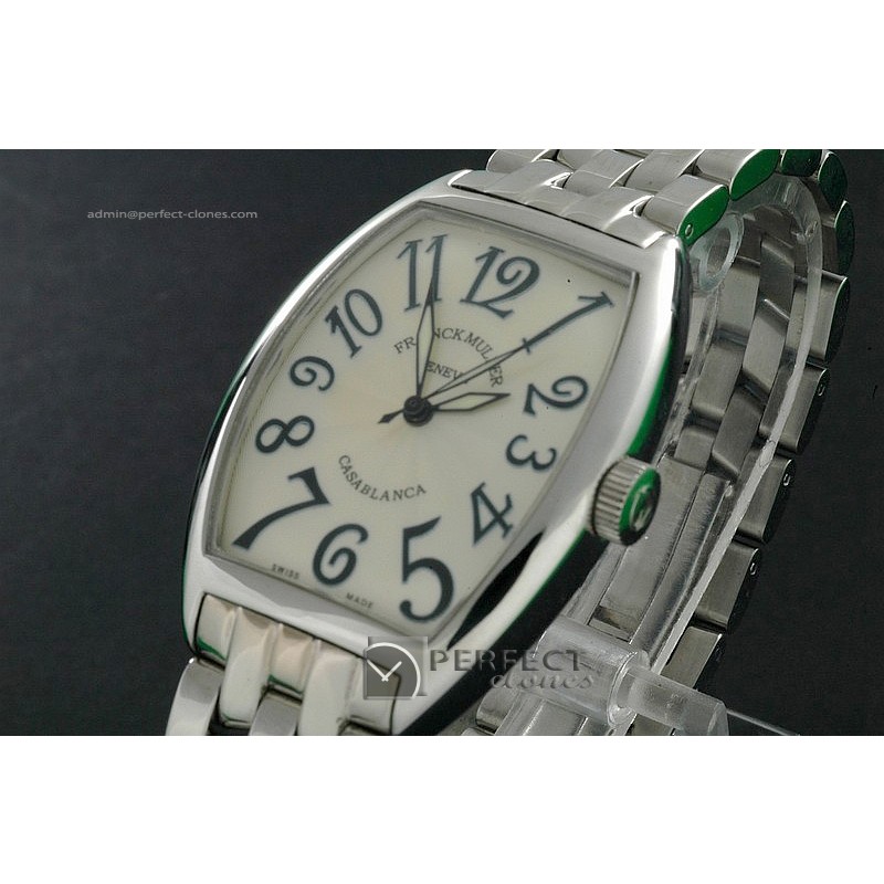 FMCA10006 Casablanca SS White, Swiss Eta 2824-2