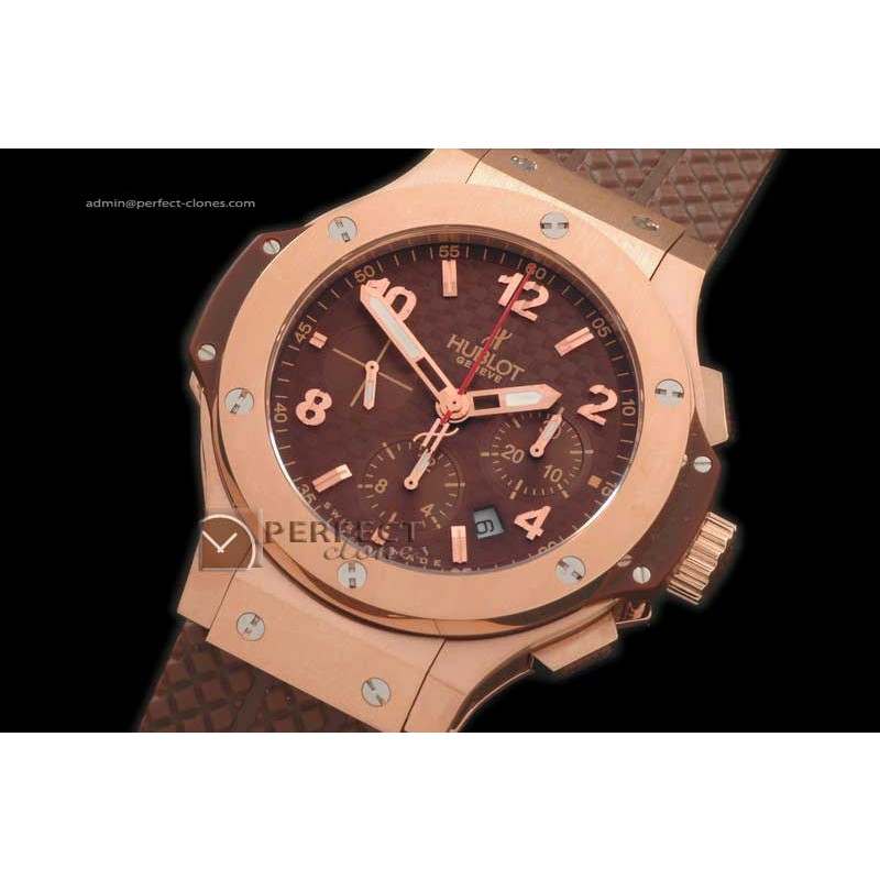 HB10023 Big Bang Full RG Brown CF Dial RG Bezel A77528800bph