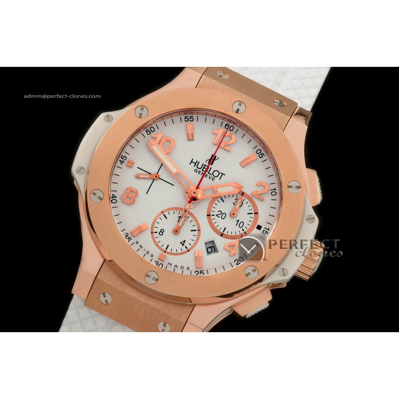 HB10028 Big Bang RG Aspen White RG Bezel A77528800bph
