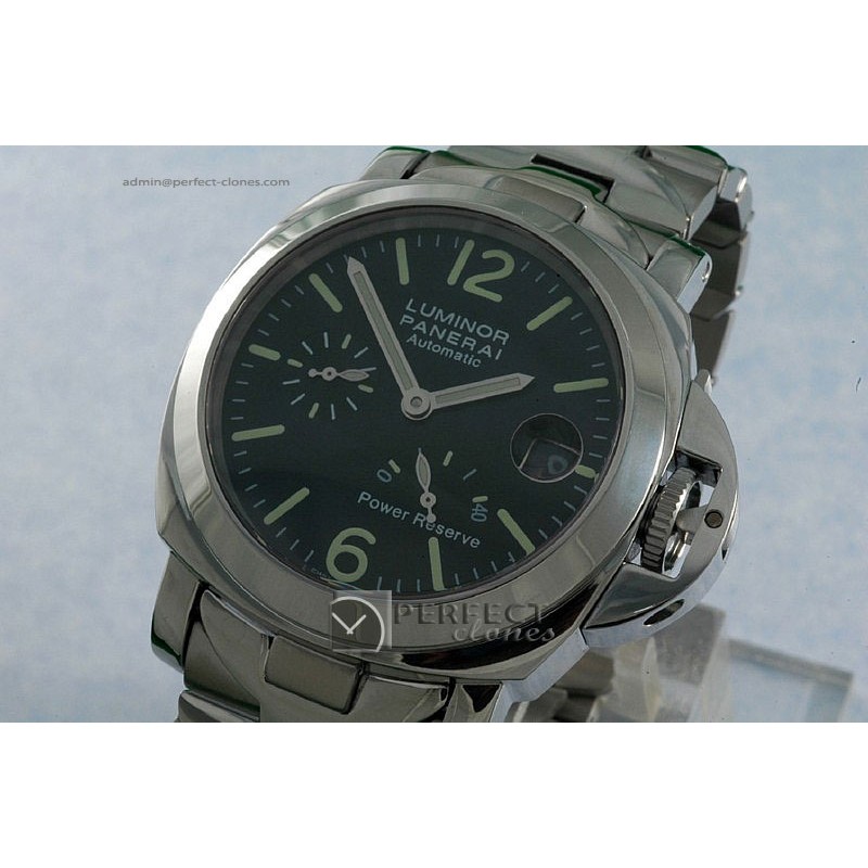 PN09002 Pam 09In SS Bracelet, Working Power Reserve