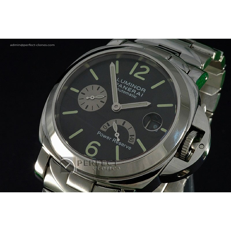 PN12402 Pam 124 In SS Bracelet, Working Power Reserve