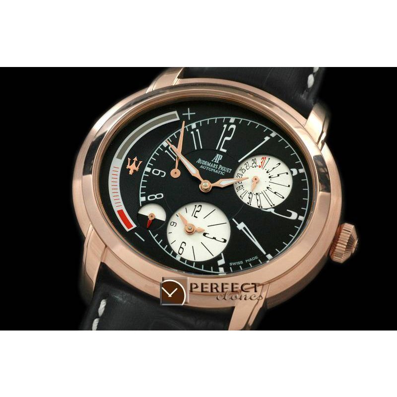 APML10007 Millenary Reserve/Duo Time RG/LE Black Asian 23 Auto