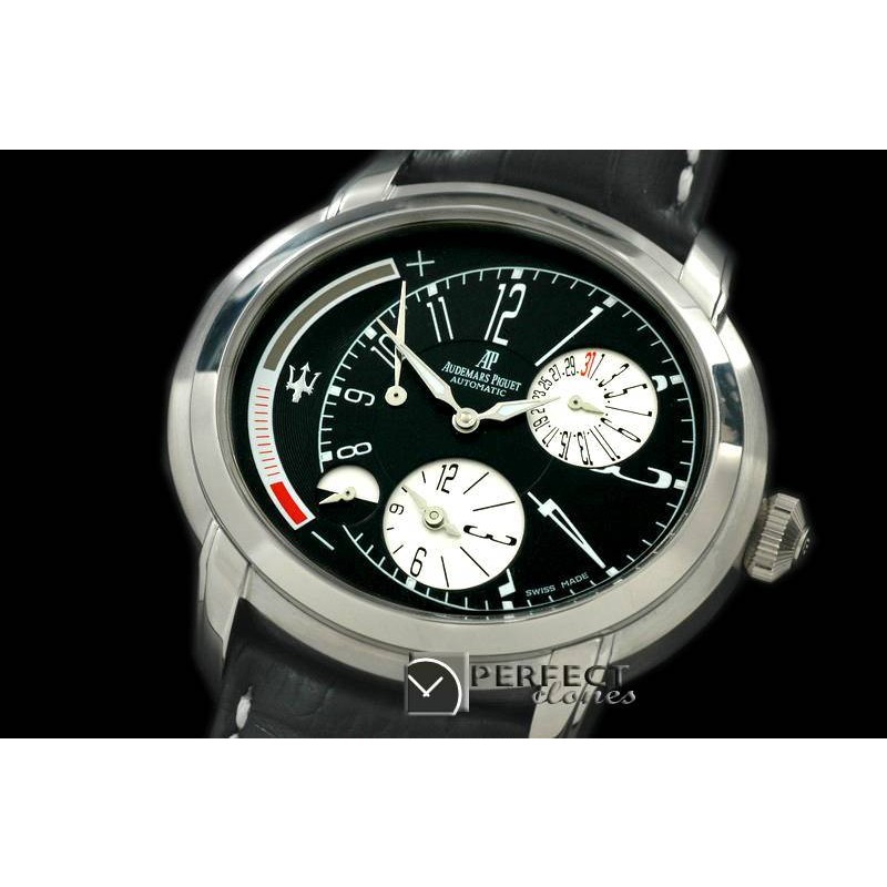 APML10002 Millenary Reserve/Duo Time SS/LE Black Asian 23 Auto