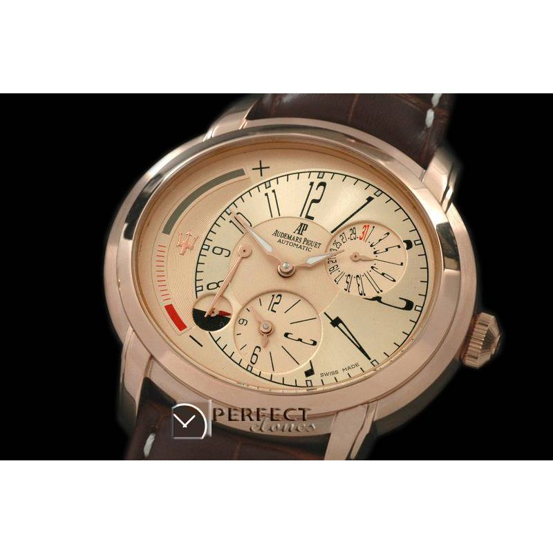 APML10008 Millenary Reserve/Duo Time RG/LE Gold Asian 23 Auto