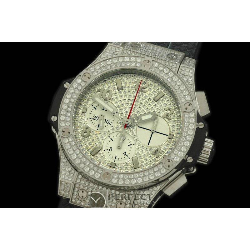 HBUB10047 Big Bang SS/Full Diam Steel Diam Dial A-7750