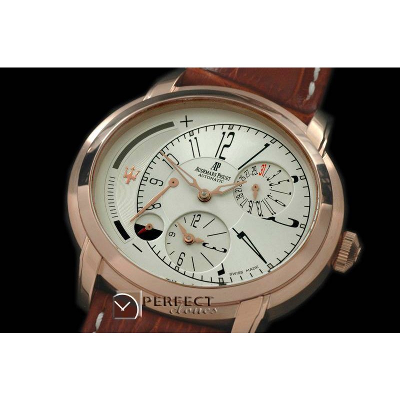 APML10006 Millenary Reserve/Duo Time RG/LE White Asian 23 Auto