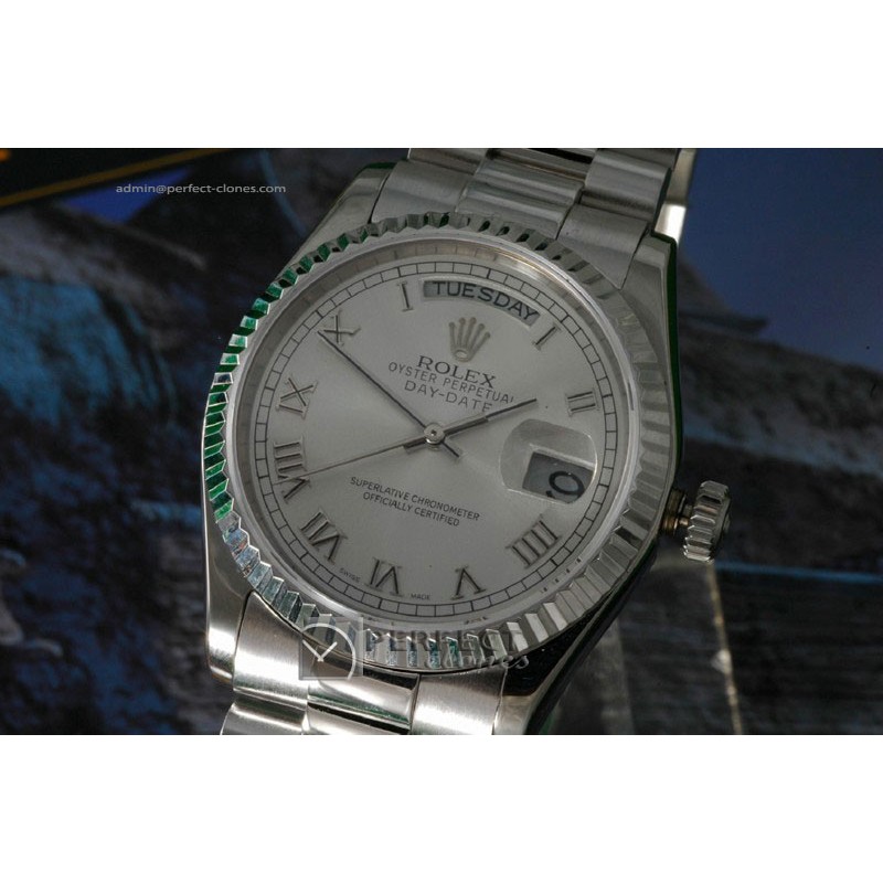 RLDDS10005 SS, Silver Dial Roman Marker Swiss Eta 2836-2