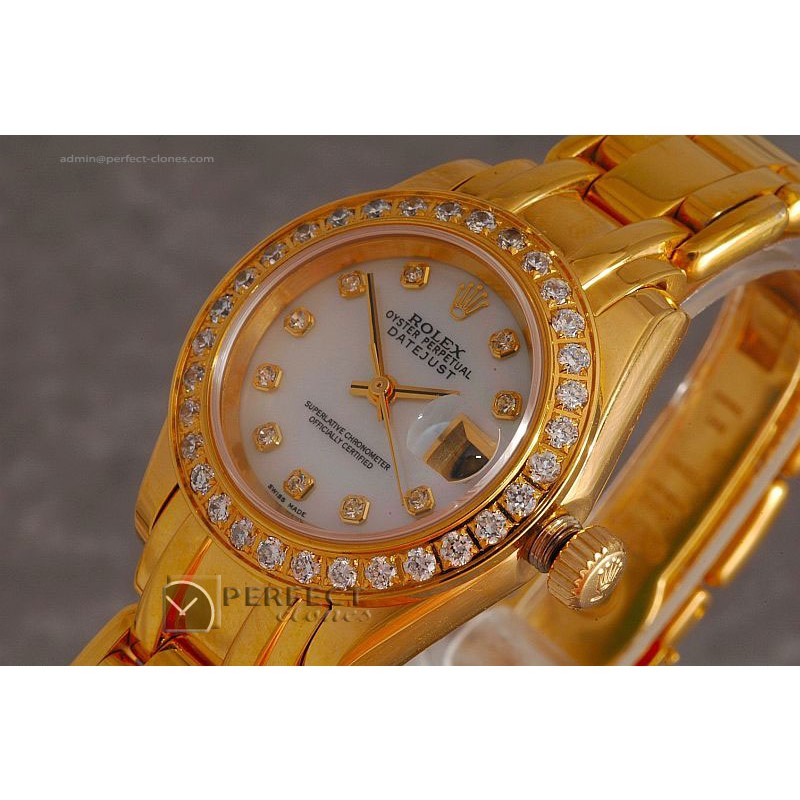 RDJLF10031 FG Masterpiece MOPWhite Dial Diamond markers Eta 2671