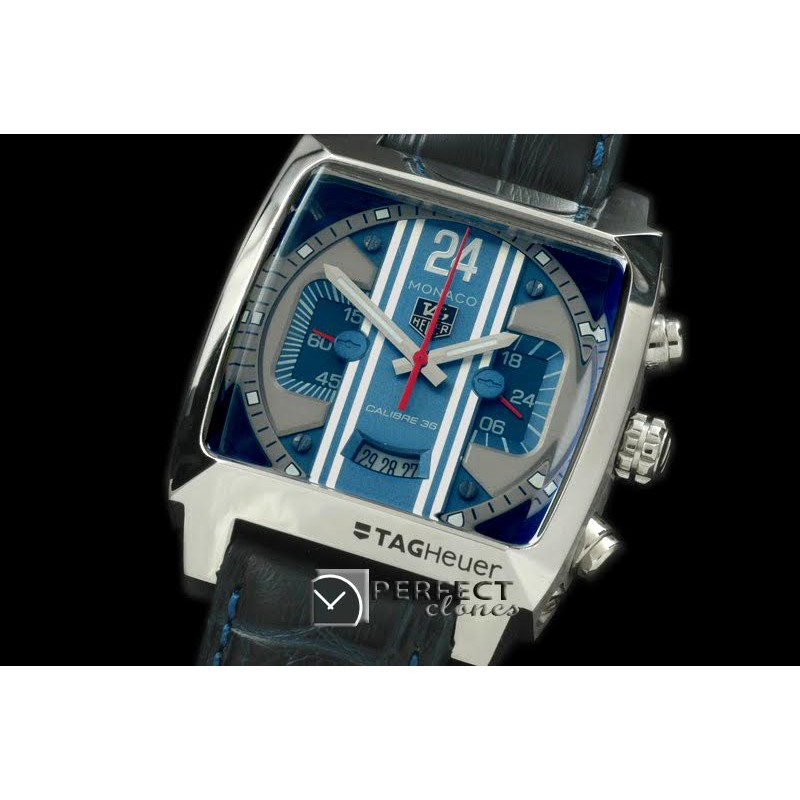 TGM24-10023 Monaco Concept 24 SS/LE Blue Jap Quartz Chrono