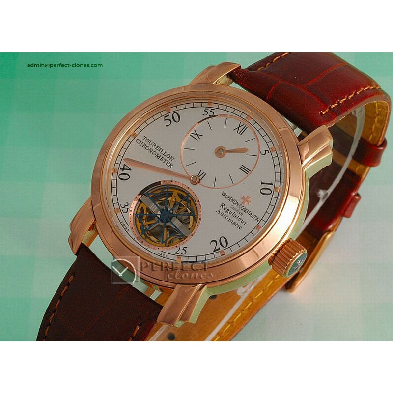 VC10029 Tourbillon Regulatuer RG White